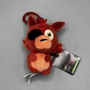 Jazwares Five Nights At Freddy's CLASSIC FOXY Plush Bag Clip NEW